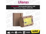 Ulanzi UNP-FZ100 Camera Battery 2250mah Rechargeable Lithium-ion Battery 3080